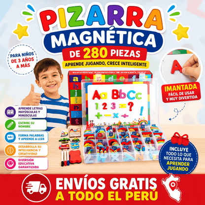 PIZARRA MAGNETICA DE 280 PIEZAS