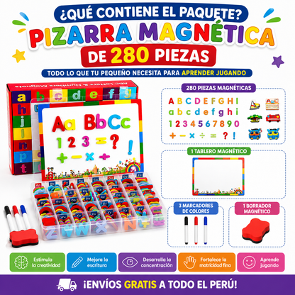 PIZARRA MAGNETICA DE 280 PIEZAS